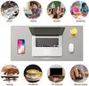 1 Pezzo Grande Misura 60*30mm Tappetino Protettore Scrivania Ufficio Pelle PU Impermeabile Mousepad Tastiera Desktop Tappetino Scrivania Mousepad da Gioco