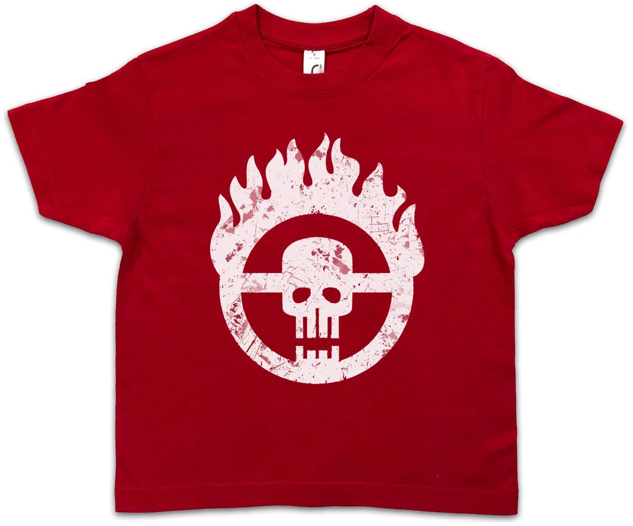 SKULL WHEEL Kids Boys kids boys T-Shirt Scrotus Mad Miller Main Force Patrol Furiosa Max 110