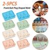 2-5pcs Silicone Prank Butt Plug Shaped Mold Reusable Prank Ice Cube Mold Tray Novelty Ice Cube Trays DIY Cake Chocolate Candy