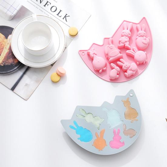 Epoxy Cast Rabbit Smooth Surface Anti-wear Casting Mold Attractive Lovely Rabbit Shape ...
