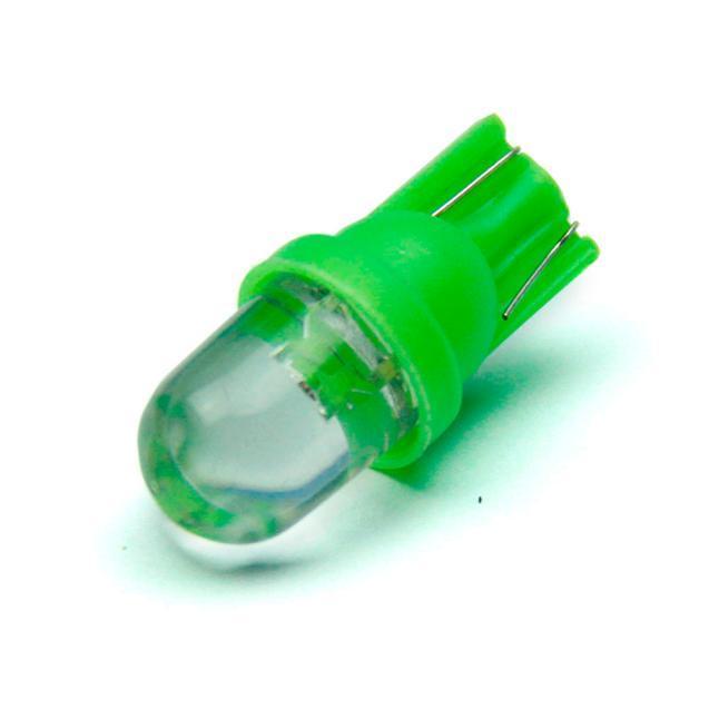 

10 шт. белый T10 W5W светодиодный автомобильный клиновой фонарь для лампы бокового номера 12 В постоянного тока зелёный