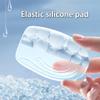 2pcs/4pcs Invisible Elastic Heel Pads Silicone Shock Absorbing Insoles Men's and Women's Arch Support Height Increasing Insoles