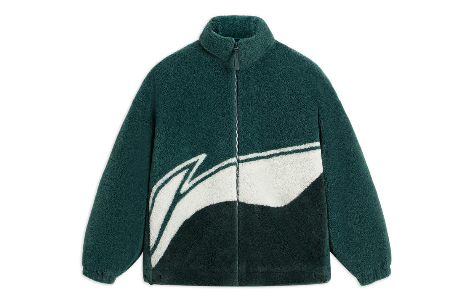 Li Ning Sports Fashion Collection Velvet feel Coat Unisex Wild Duck Green AJMS107-8 XL
