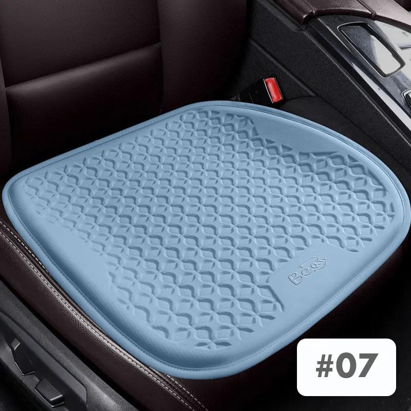 

Summer 3D Gel Breathable Seat Cover Cushion Ventilation Colling Universal Car Front Rear Full Set Pad Car Interior Accessories Other