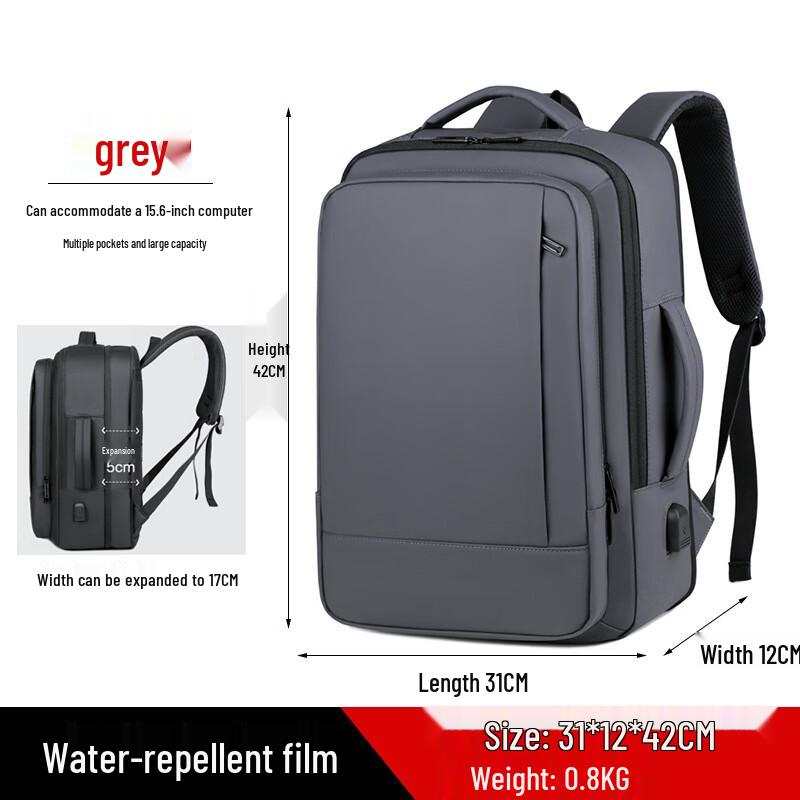 Мужской деловой рюкзак для ноутбука Zhilv Fits 15.6-inch Laptop