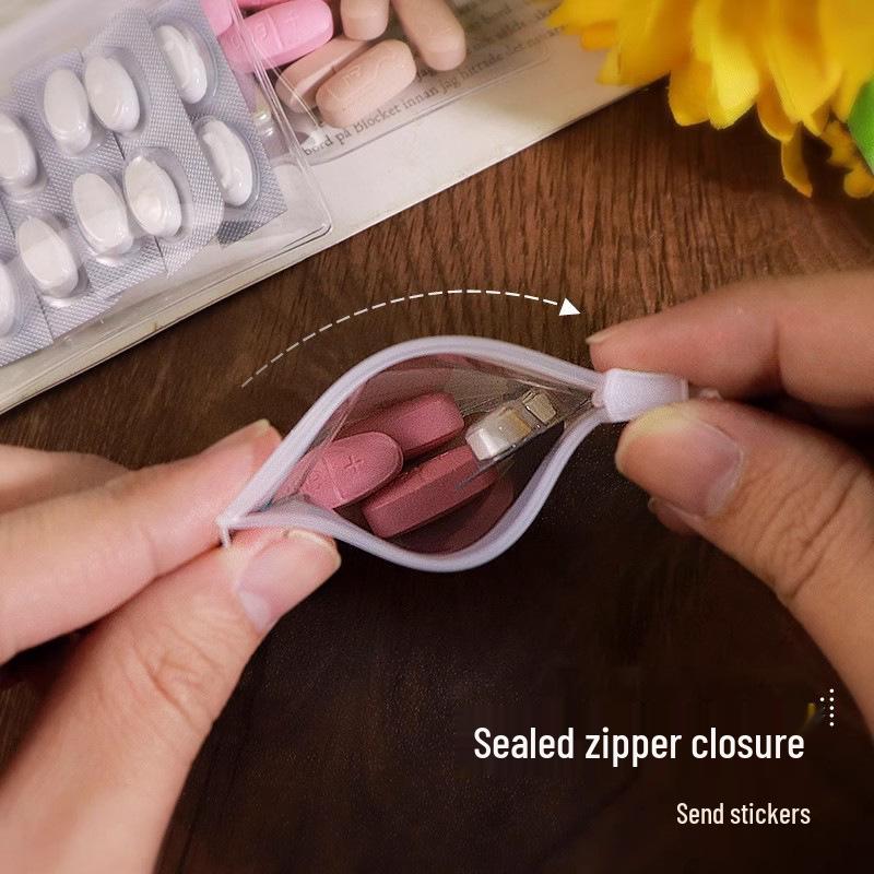 Exklusive Tragbare Mini-Pillen-Organizer-Taschen – Ideal für die Aufbewahrung von Medikamenten unterwegs