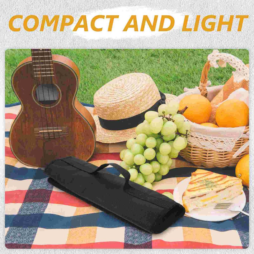 Canvas Knife Storage Bag Oxford Cloth Water Proof Travel Cutlery Organizer