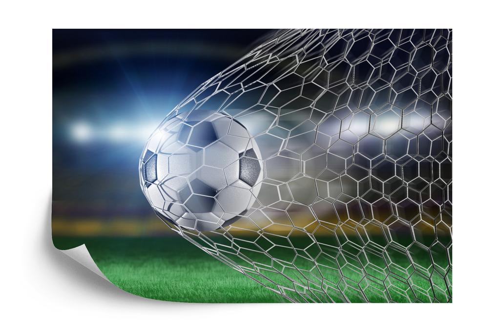 Photomural Soccer Goal 3D Washable Fleece 315x210