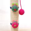Cats Scratcher Post Toy Pet Sisal Rope Kitten Scratching Post Climbing Tree Scratching Tree Toy Cat Entertainment Toy
