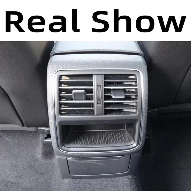 1x/2x Interior Centre Console Rear Chrome A/C Air Vent Grill Tab Clip for VW Passat B8 R Line CC 2019-2024 EU Version 3G0819203A