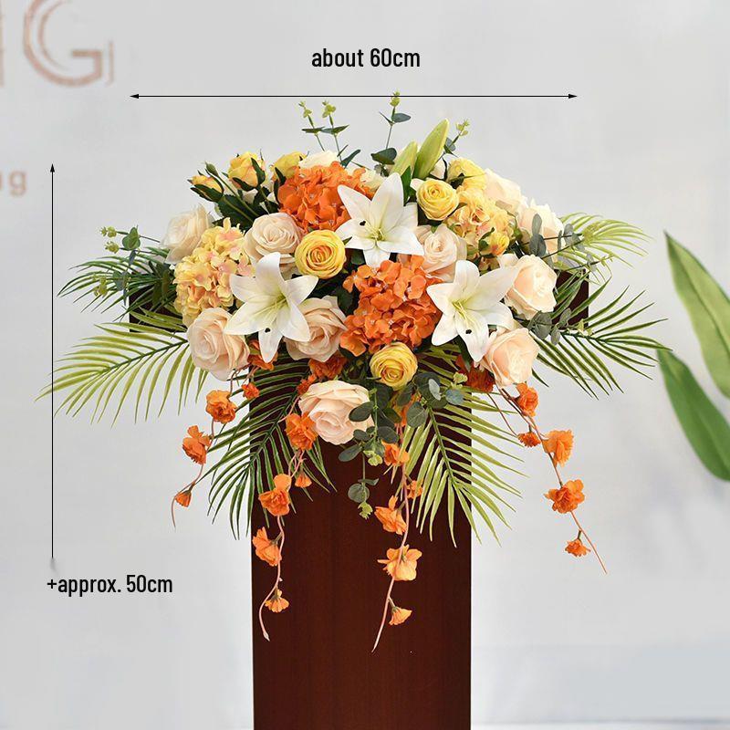 Artificial Flower Centerpiece for Business Meetings, Banquets, and Speaker's Table