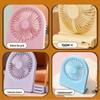 LINGPAN SDJ3 Mini 3-Speed Desk Fan with Stand (5-Pack)