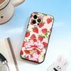 Strawberry S-Shortcake-Girl Pink  Phone Case Silicone Soft For IPhone 17 16 15 14 13 12 11 X XR Plus Pro Max Plus