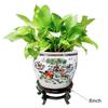 Pedestal for Wooden Flower Pot Gardening 10 Brown Bonsai, Base, Stand, Rack, Pedestal, Veranda, Inch,