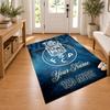 FC Porto Custom Name Personalized Rug Non‑Slip Doormat Floor Carpet Housewarming Birthday Gift for Family Friends