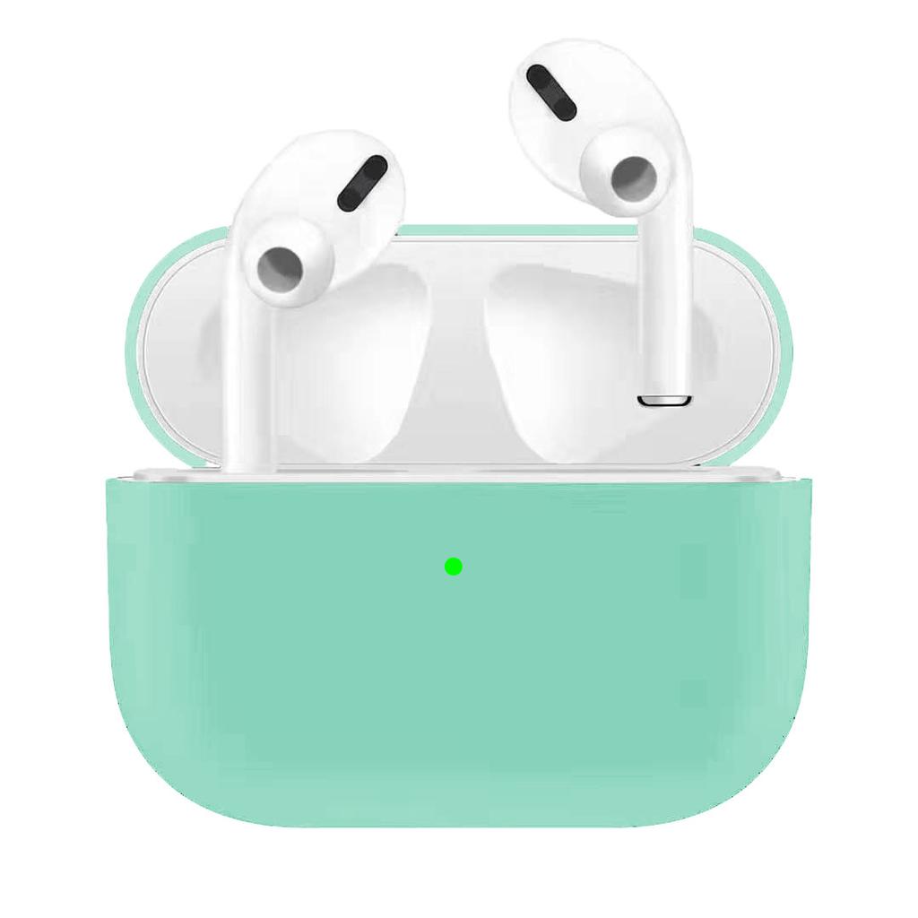 Applicable to 2026 silicone ultra-thin split earphone cover Apple earphone AirPods PRO solid color earphone cover