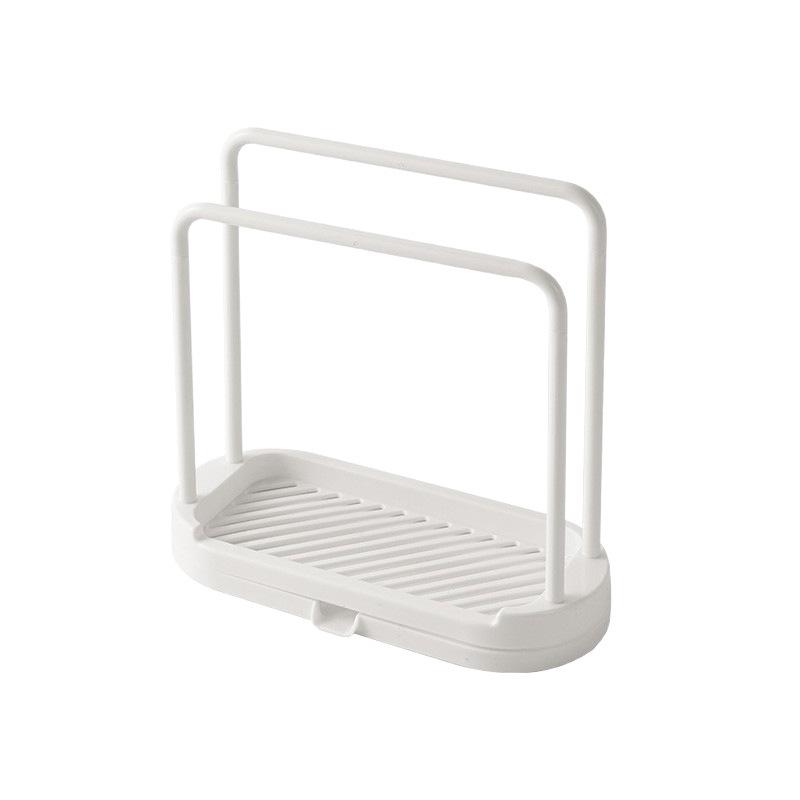 Multipurpose Kitchen Sink Storage Rack for Dishcloths, Sponges, Towels, and Soap