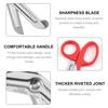 Stainless Medical Rescue Scissors Plastic Handle Steel Wound Gauze First Aid Scissors Practical Outdoor Nurse Scissors Hand Tool