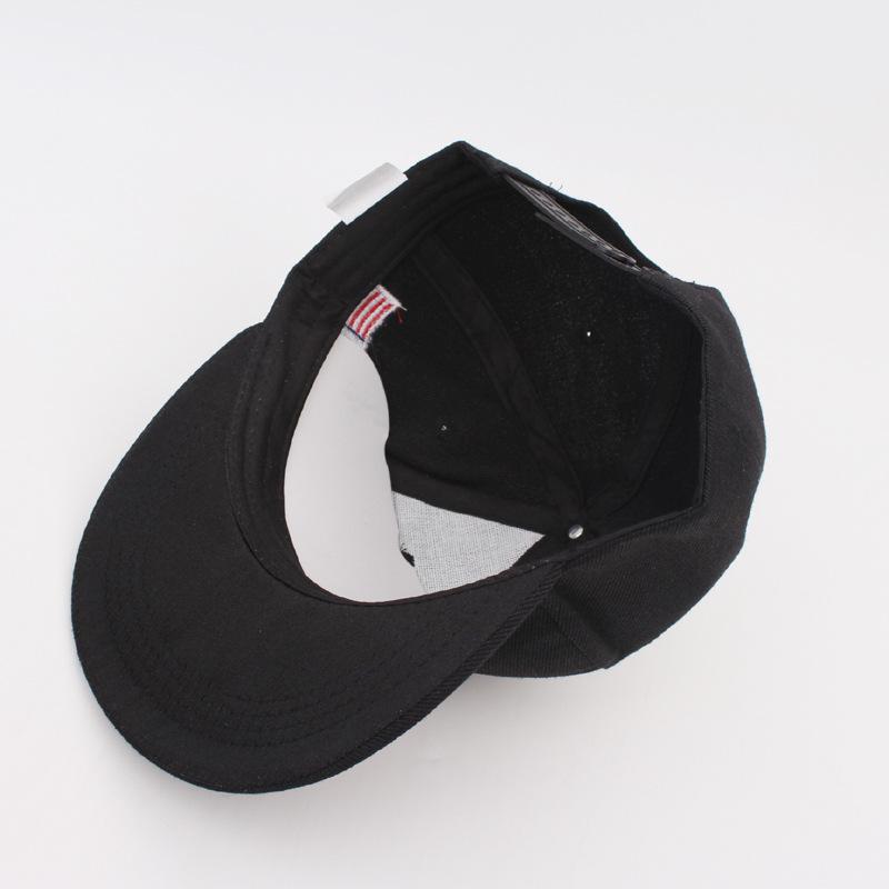 USA Flag Embroidered Flat Brim Snapback Hat, Adjustable American Patriotic Baseball Cap for Men Women