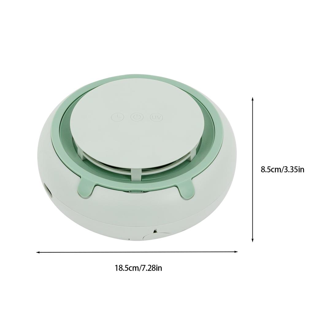 Mini Multifunctional Dryer Portable Clothes Dryers Folded Electric Drying Machine 10 Clip Hooks 4 Germicidal Lamps Home Laundry