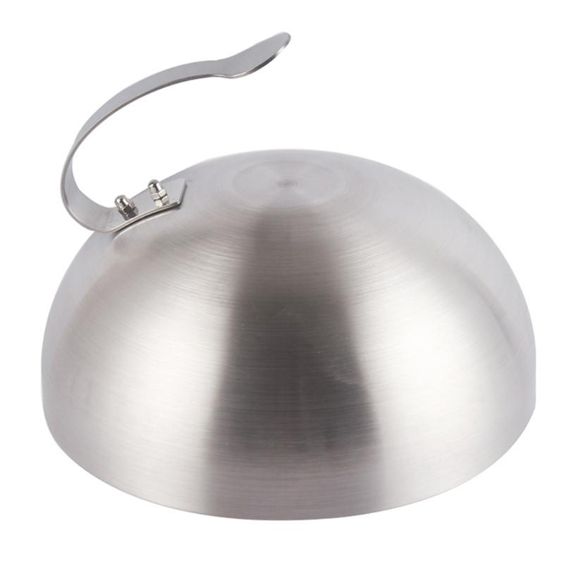 

Convenient Stainless Steel Lid Cheese Melting Dome Basting Dome Steak Cover Basting Cover Suitable for Beef Burgers 20cm