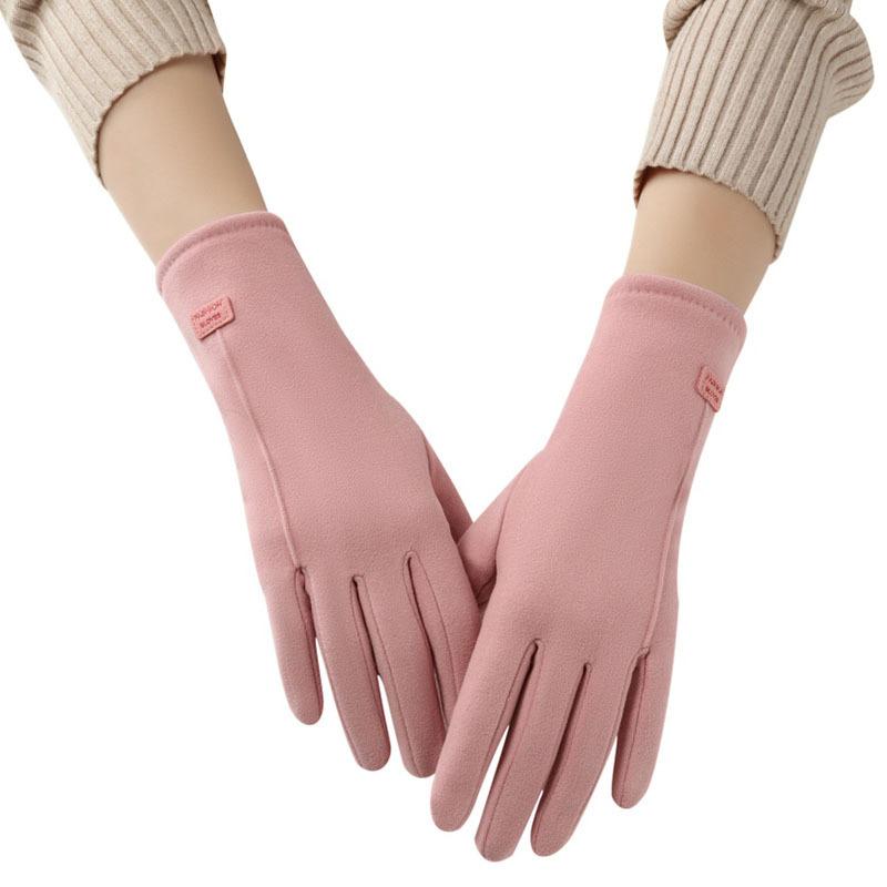 Womens Winter Warm Gloves with Sensitive Touch Screen Texting Fingers, Fleece Lined Windproof Gloves