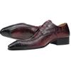 Fashion Factory Custom Made Mens Oxford Shoes Genuine Cow Leather Exquisite Hand Stitching Luxur Sapato Social Formal Wear Man Wedding