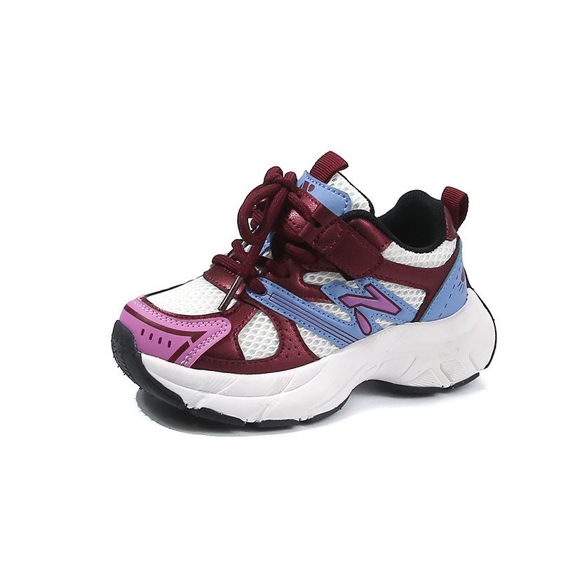 Girls Shoes Dad Shoes 2025 Autumn New Korean Version Versatile Boys Sports Shoes Mesh Breathable Casual Shoes