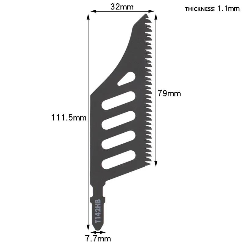 Jigsaw Blades For Scroll Saw Precision Woodworking T Type Cutting Wood Metal Plastic Electric Power Tool Accessories