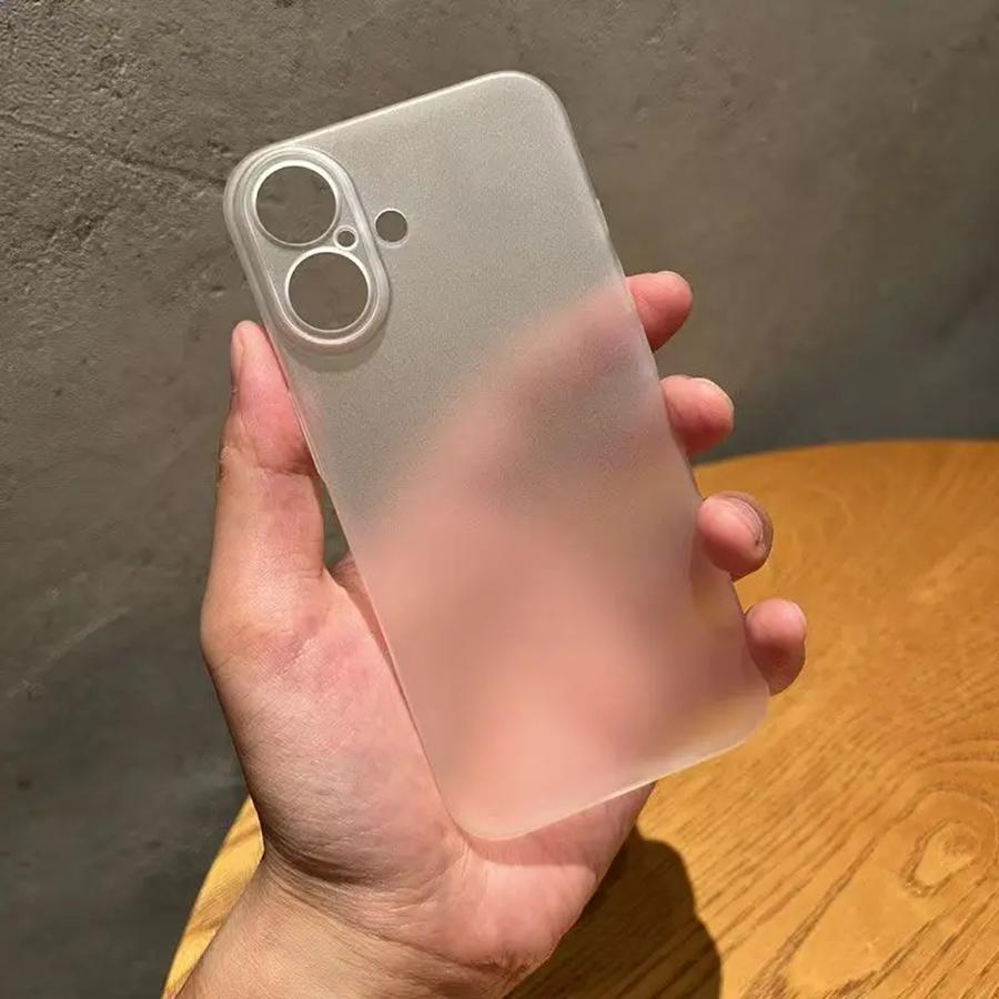 New Ultra Thin 0.2mm PP Matte Phone Case For Apple iphone 17 Air / 17 Pro/ 17 Pro Max Slim Cover for iphone 17Air Cases