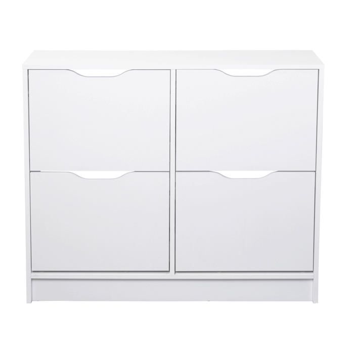 Inter Link Armoire À Chaussures WESTPHALEN 8-B Blanc