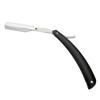 Barber Straight Professional Stainless Steel Folding Hair Clipper for Barbers and Hairdressers Black 6.3 to 9.7 Inch 1 Piece