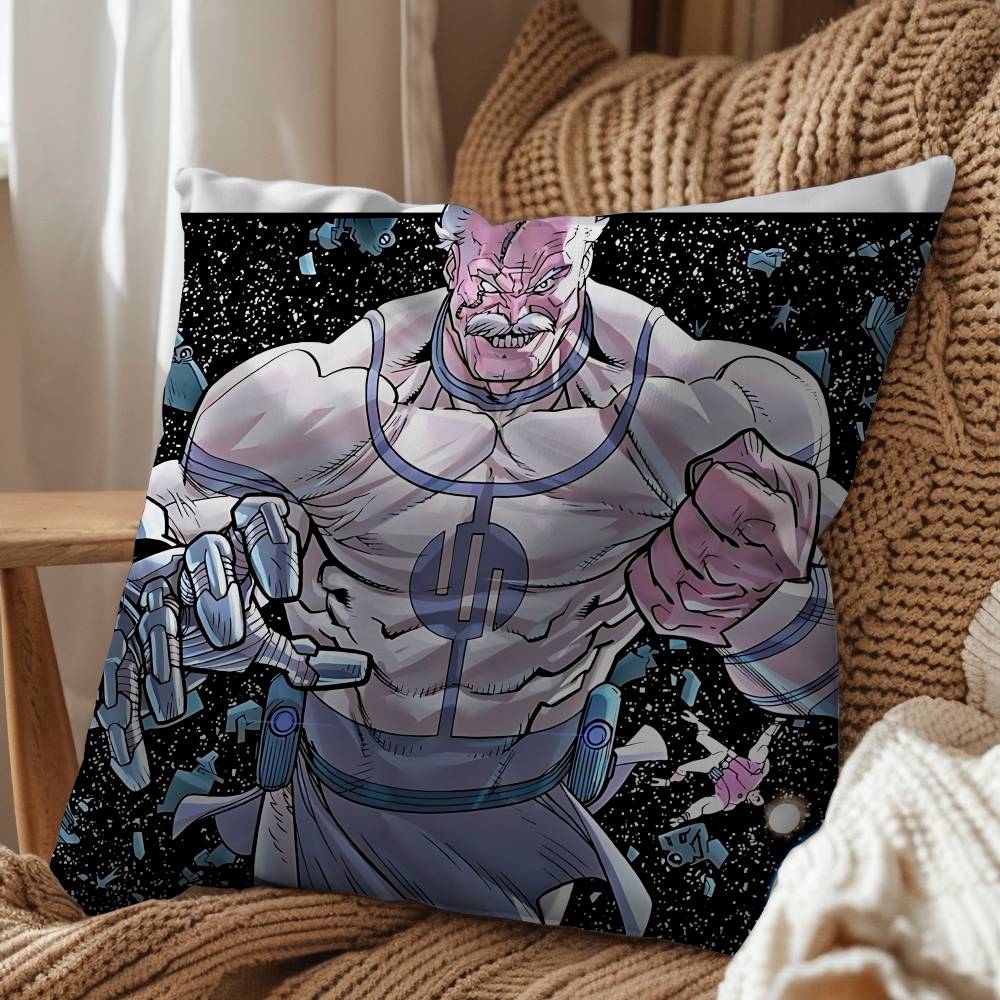 game Conquest MMark Invincible Print Throw Pillow Cover cm Square Cushion Case for Living Room Bedroom Decor