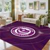 Portsmouth FC Design Kristall-Samt-Teppich Weich Dekorative Matte für Schlafzimmer Eingang