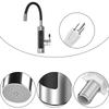 Electric Hot Water Heater Faucet 3000W Hot Cold Mixer Tap 360 Degree Rotation Fast Heating Tap LCD Digital for Kitchen Bathroom