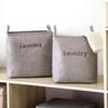 EVA Dirty Clothes Storage Basket Foldable Jute Clothes Storage Basket Toys Organizer  for Home