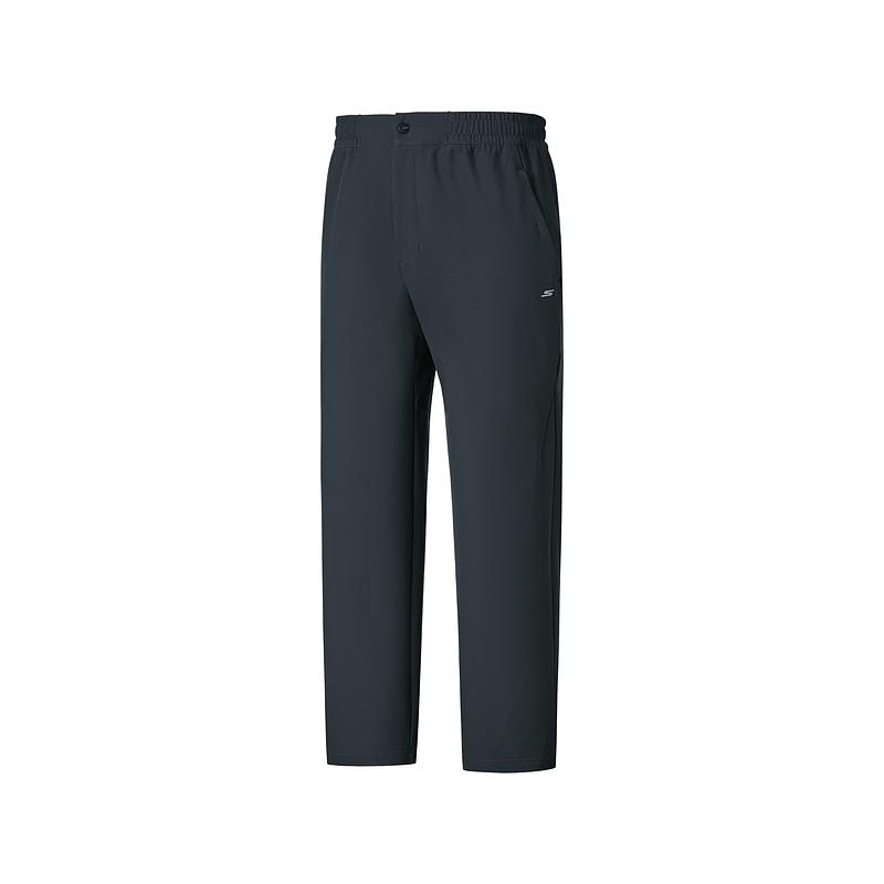 Skechers Warm Wrinkle-Resistant Water-Repellent Windproof Durable Woven Straight-Leg Casual Pants Men bottoms P425M247-0515 2XL