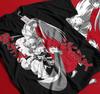 Inuyasha Sesshomaru T-shirt Red Moon Inu Yasha Kawaii Anime Tee Shirt Black 299
