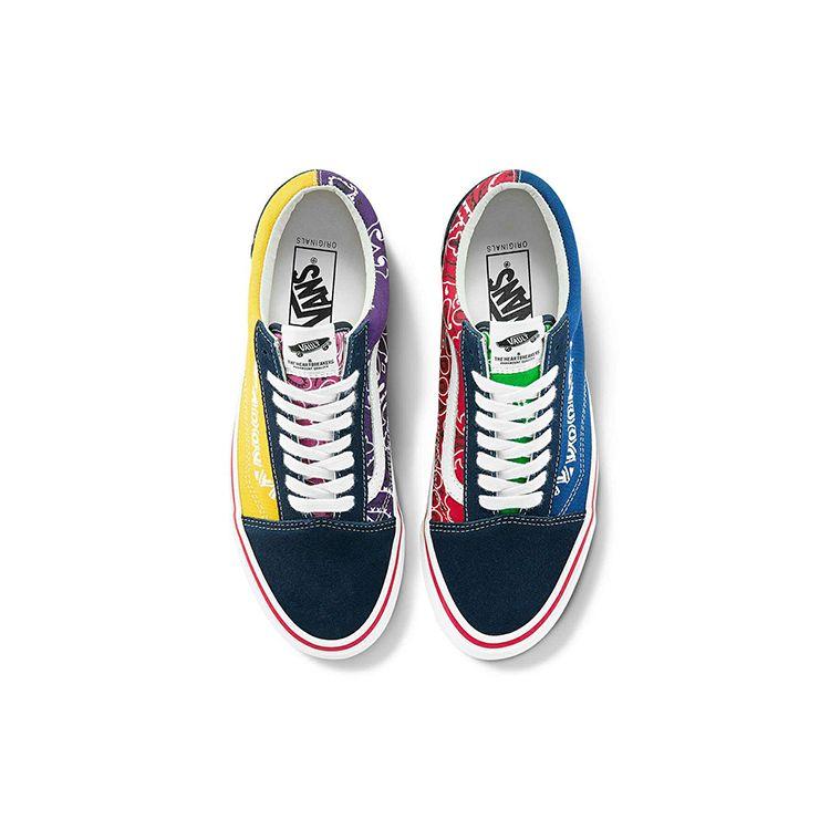 Bedwin & The Heartbreakers X Vans Old Skool Bandana Pack Unisex Sneakers Multi-Color Dress-Blues VN0A4P3X9VM