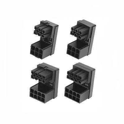 ATX 8-Pin-Buchse, 180 Grad abgewinkelt, auf 8-Pin-Stecker, Netzteil für Desktops, Grafikkarte, GPU, Servolenkungsanschluss