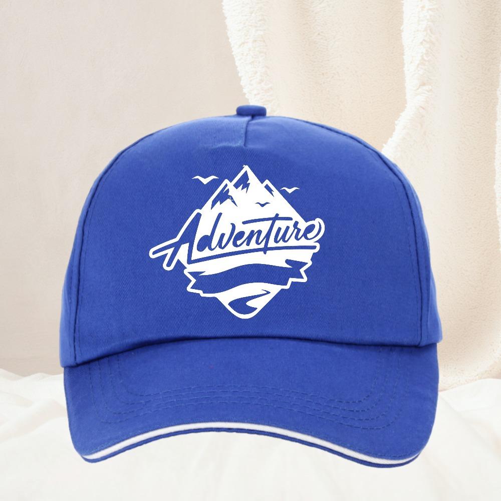 Adventure Is Out There Outdoor Sun Hat for Mountain Climbing Adjustable Unisex Women Baseball Cap Pike Hunter Fishing Hats