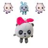 Super Cute Kikoriki Happy Ball Rabbit Pig Sheep Hedgehog Panda Plush Toys