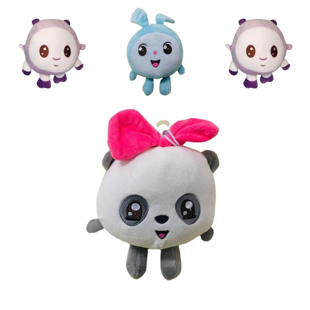 Super Cute Kikoriki Happy Ball Rabbit Pig Sheep Hedgehog Panda Plush Toys