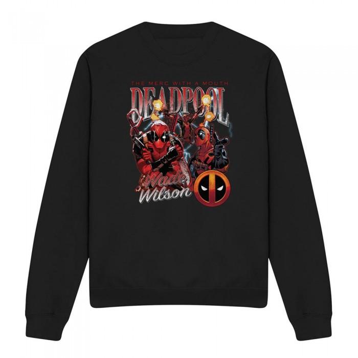 Deadpool Unisex Adult Character Montage Sweatshirt