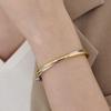 [Premium Plating] Souvni AB(C) Twist Bangle Yellow HL6B67639CB
