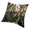 Horror Movie Character Killer Throw Pillow Cover Home Decor 3D Print Halloween Film Cushion Covers For Sofa Bedding Pillowcase