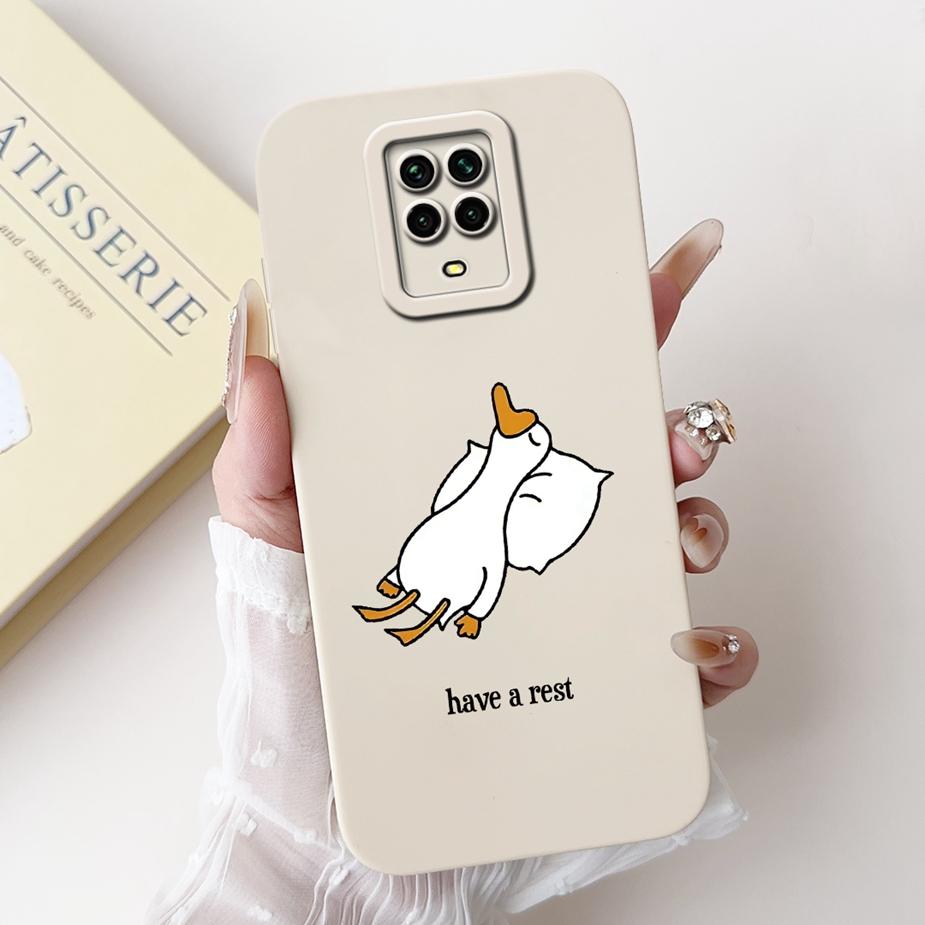 For Xiaomi Redmi Note 9 Pro Case Cute Funny Cartoon Cover Full Protection Phone Case For Redmi Note 9 Pro Max Note9 9S Soft Bags