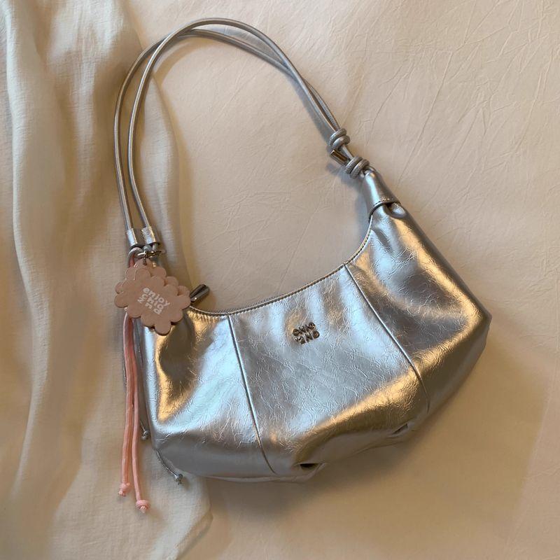 

Сумка подмышку South Style Chio2nd Starry Night Silver Специальная Супер Милая 2025 Одинарная Сумка Женская На Плечо Плечевая Селенодонтовая Сумка Silver