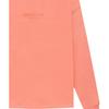 Fear of God Essentials Sudadera Unisex Cuello Redondo Relajado Con Estampado de Logo FW22 Rojo Coral FOG-FW22-096