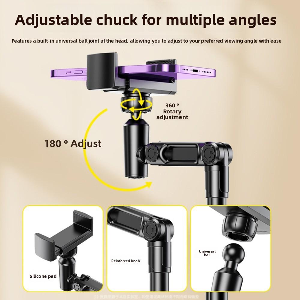 Overhead Desktop Phone Holder Adjustable Height Mobile Phone Bracket  Live Learning